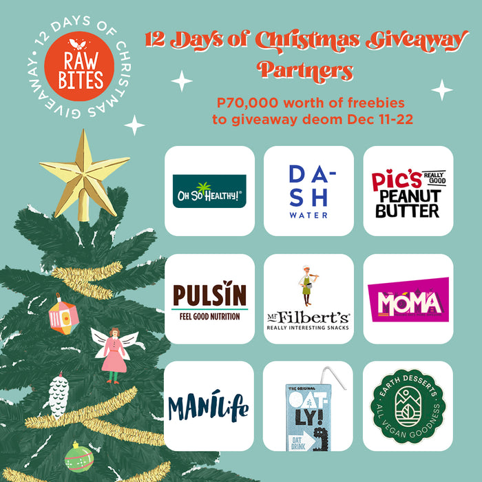 12 Days of Raw Bites Christmas Giveaway