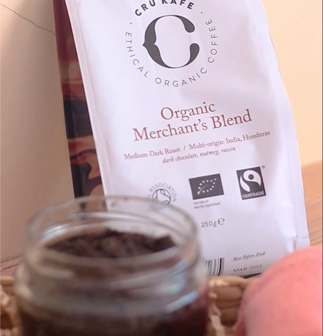 Get smooth and silky skin by making a DIY Coffee Body Scrub! (ft. Cru Kafe)