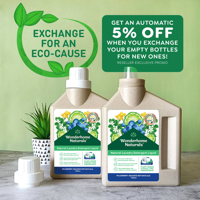 Wonderhome Bottle Exchange Program ♻️