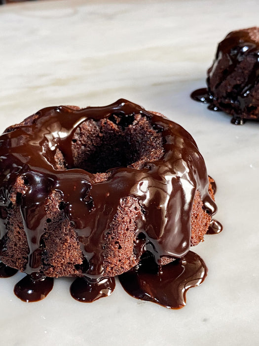 Chocolate Hazelnut Bundt Cake Recipe (Vegan & Gluten Free)