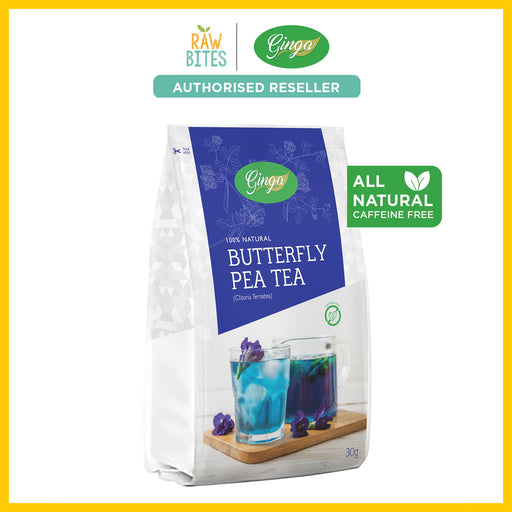 Ginga Butterfly Pea Tea 30g (All Natural, Caffeine Free)