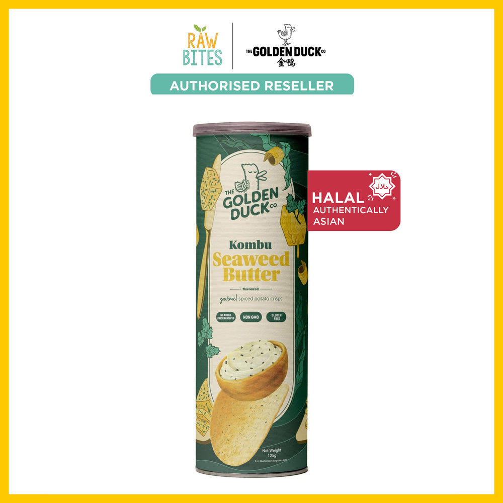 Golden Duck Kombu Seaweed Butter Gourmet Potato Chips 125g