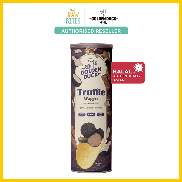 Golden Duck Truffle Wagyu Gourmet Potato Chips 125g