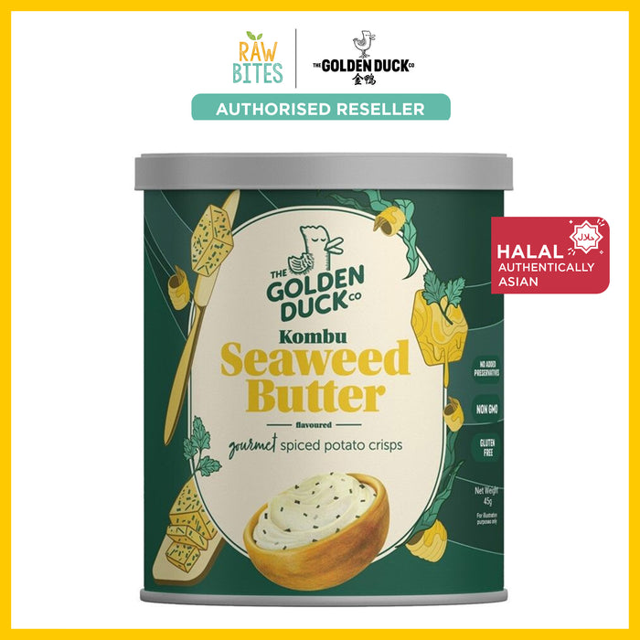 Golden Duck Kombu Seaweed Butter Gourmet Potato Chips 45g