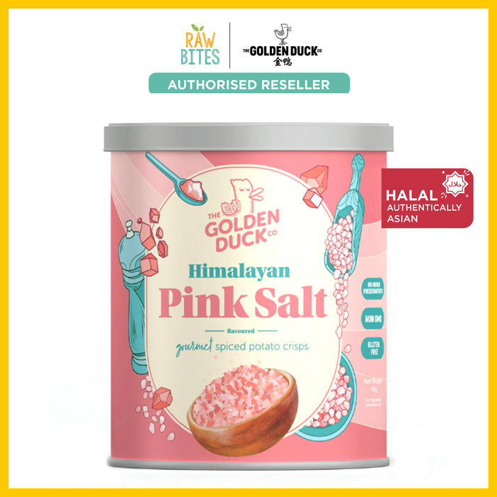 Golden Duck Himalayan Salt Gourmet Potato Chips 45g
