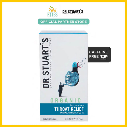 Dr Stuart's Organic Throat Relief Tea (15 bags / 24g)