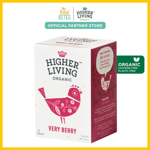 Higher Living Organic Very Berry Tea 33g/15 bags (Caffeine Free)