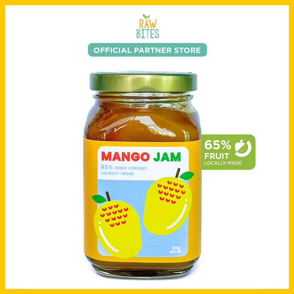 Raw Bites Mango Jam 300g (65% Fruit, Locally Made)