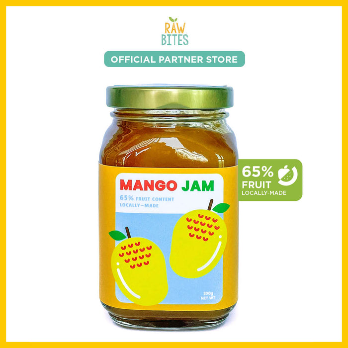 Java Bite Mango Raw Bites Mango Jam 300g (65% Fruit, Locally Made)