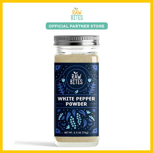 Raw Bites White Pepper Powder 70g