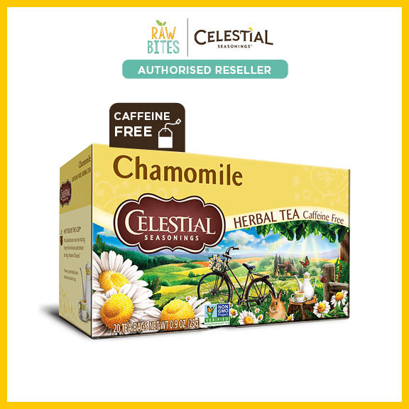 Celestial Seasonings Chamomile Herbal Tea 25g/20 bags (Caffeine Free, Sugar Free)