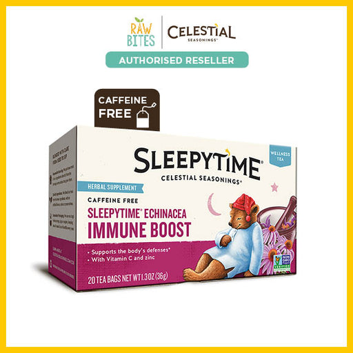 Celestial Seasonings Sleepytime Immune Boost Herbal Tea 36g/20 bags (Caffeine Free, with Vitamin C & Zinc)