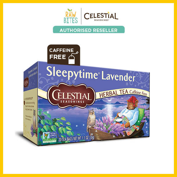 Celestial Seasonings Sleepytime Lavender Herbal Tea 30g/20 bags (Caffeine Free, Calming)