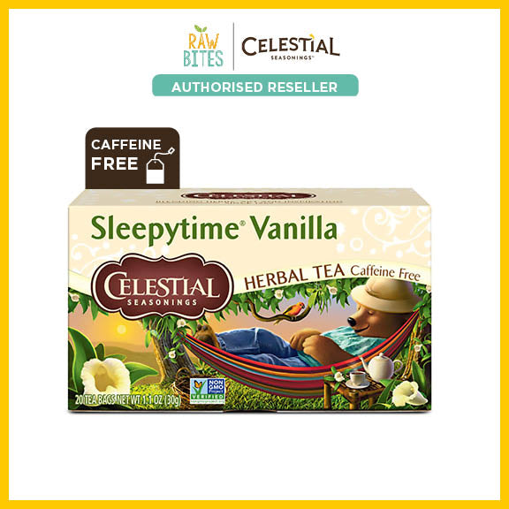 Celestial Seasonings Sleepytime Vanilla Herbal Tea 30g/20 bags (Caffeine Free, Calming)