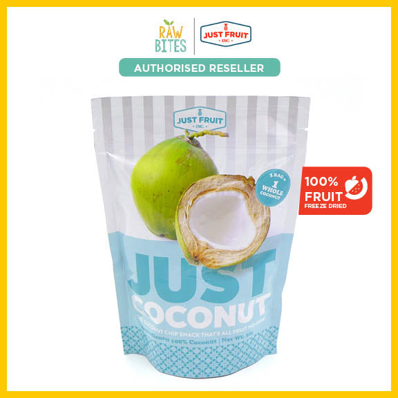 Just Fruit Freeze Dried Coconut Chips 30g (100% Fruit, No Sugar Added)