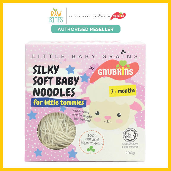 Little Baby Grains Silky Soft Baby Noodles 200g [7 mos+] (All Natural, No Preservatives)