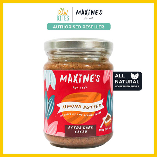 Maxine's Almond Butter - Extra Dark Cacao 230g
