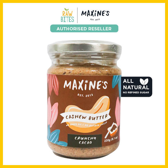 Maxine's Cashew Butter - Crunchy Cacao 230g