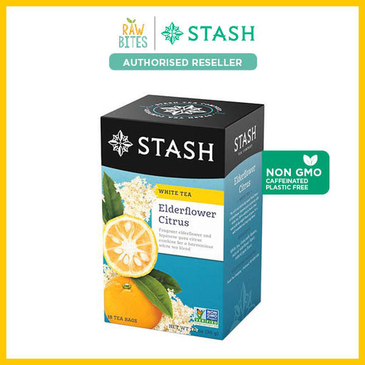 Stash Tea Elderflower Citrus White Tea (18 bags)