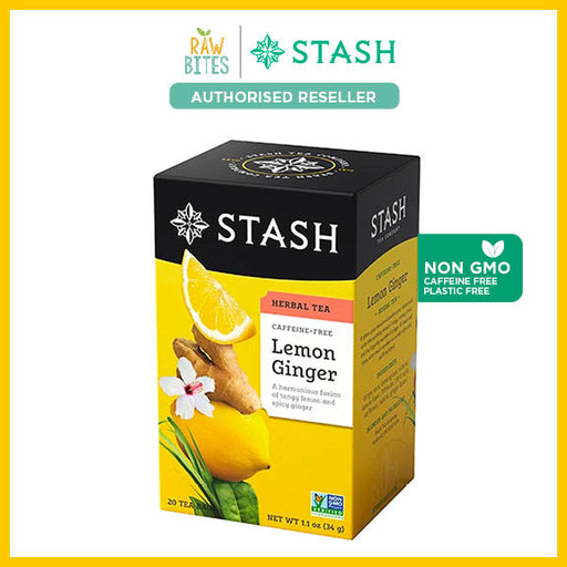 Stash Tea Lemon Ginger Herbal Tea (20 bags)