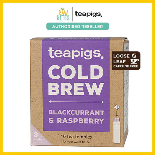 Teapigs Cold Brew Blackcurrant and Raspberry (10 tea temples)