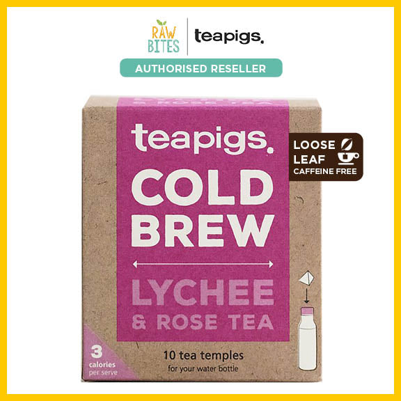 Teapigs Cold Brew Lychee & Rose Tea (10 tea temples)