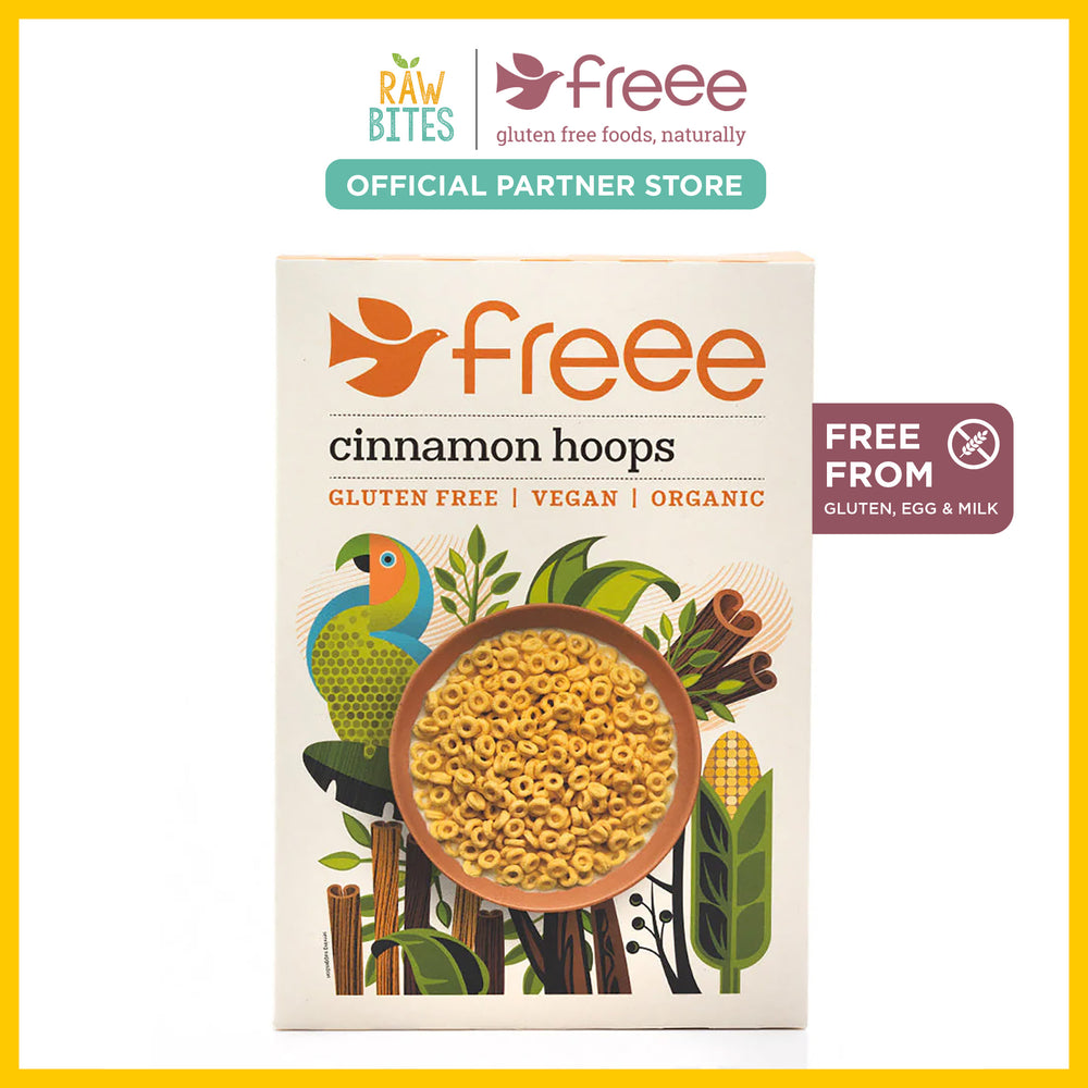 Freee Cinnamon Hoops Cereal 300g