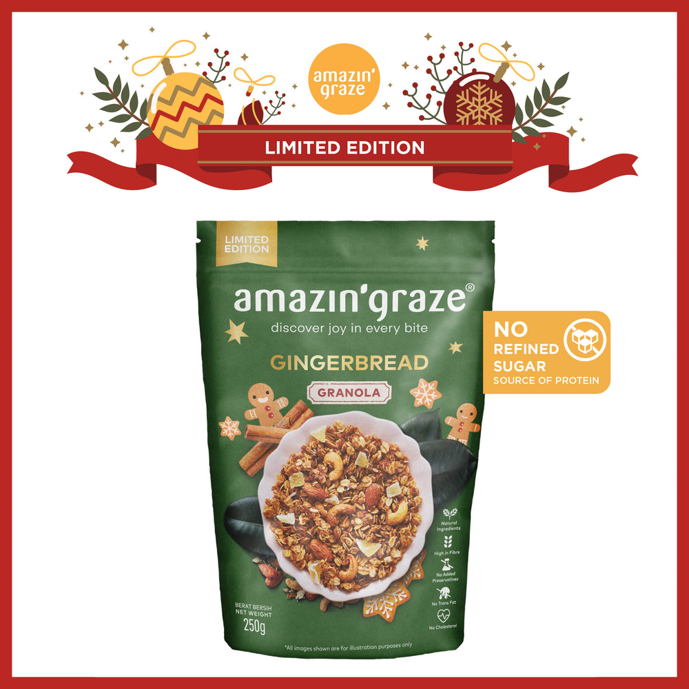 Amazin' Graze Gingerbread Granola 250g