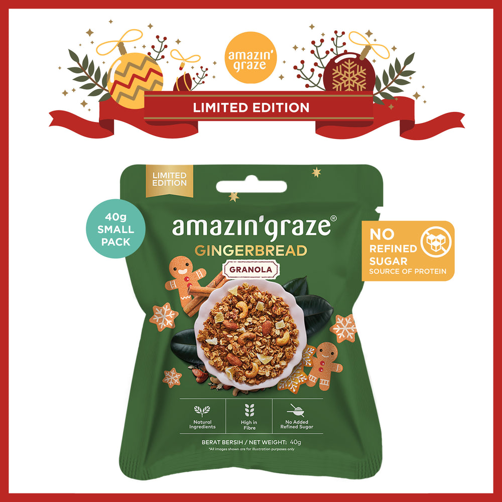 Amazin' Graze Gingerbread Granola 40g