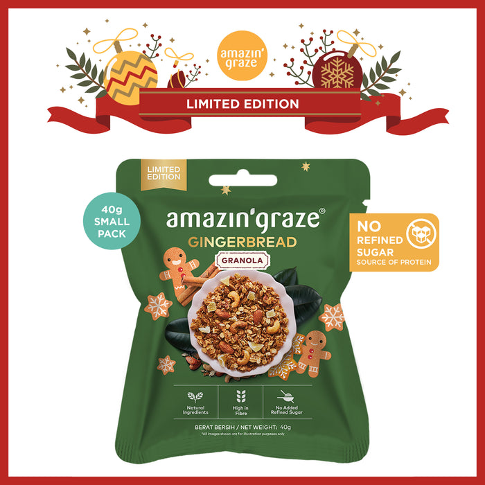 Amazin' Graze Gingerbread Granola 40g