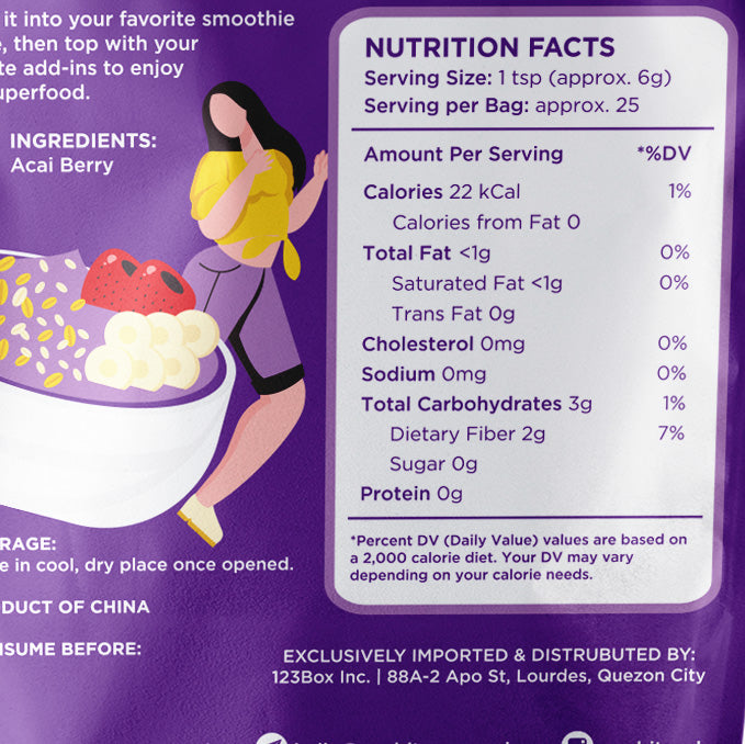 Raw Bites Acai Berry Powder 150g 