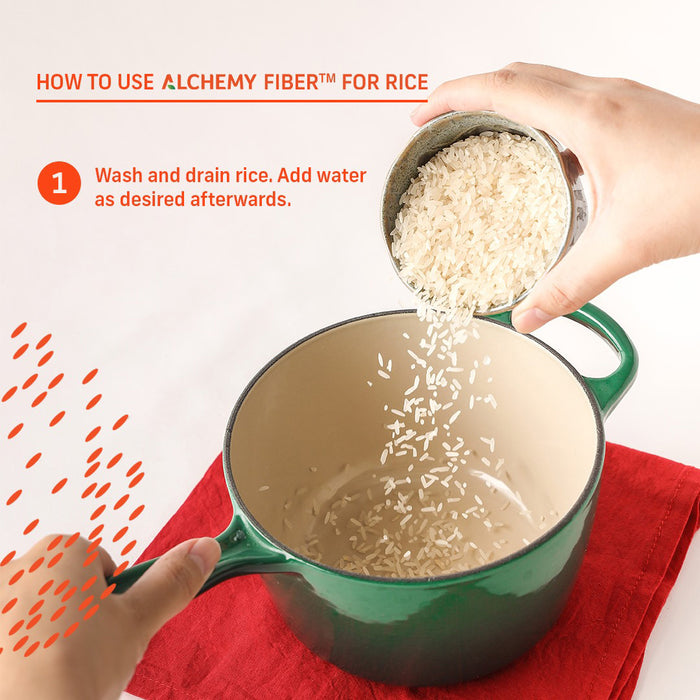 Alchemy Fiber for Rice 700g (Diabetic Friendly, High Fiber) — Raw Bites