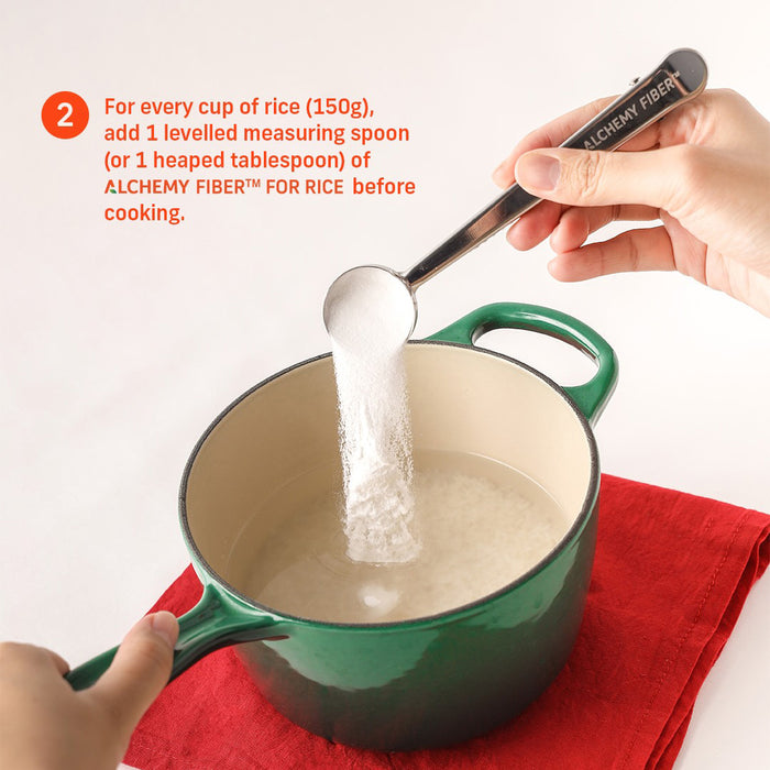 Alchemy Fiber for Rice 700g (Diabetic Friendly, High Fiber) — Raw Bites