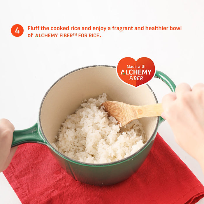 Alchemy Fiber for Rice 250g (Diabetic Friendly, High Fiber) — Raw Bites