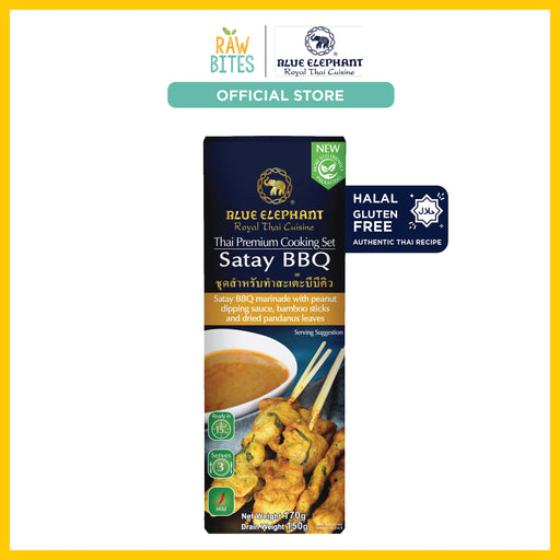 Blue Elephant Thai Cooking Set Satay BBQ 170g