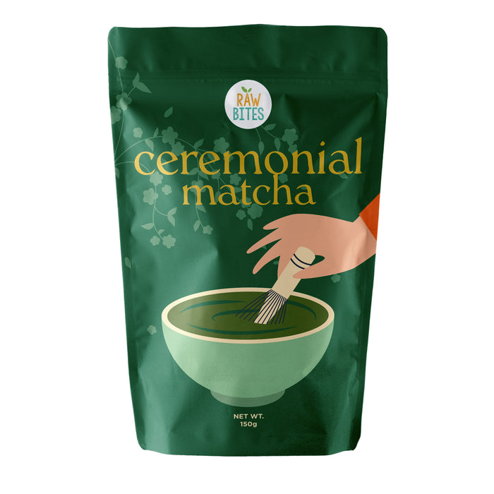 The Essential Ceramic Matcha Set x Raw Bites Ceremonial Matcha