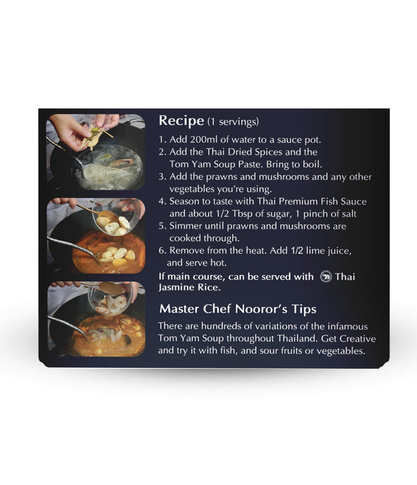 Blue Elephant Thai Cooking Set Tom Yam Sour & Spicy Soup 90g