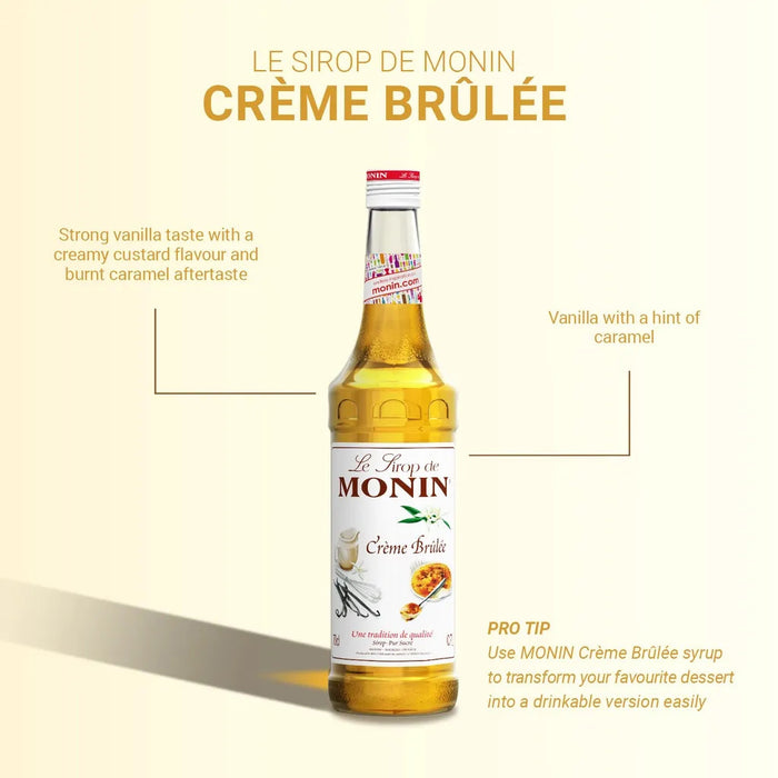 Monin Syrup Crème Brulee 1L PET