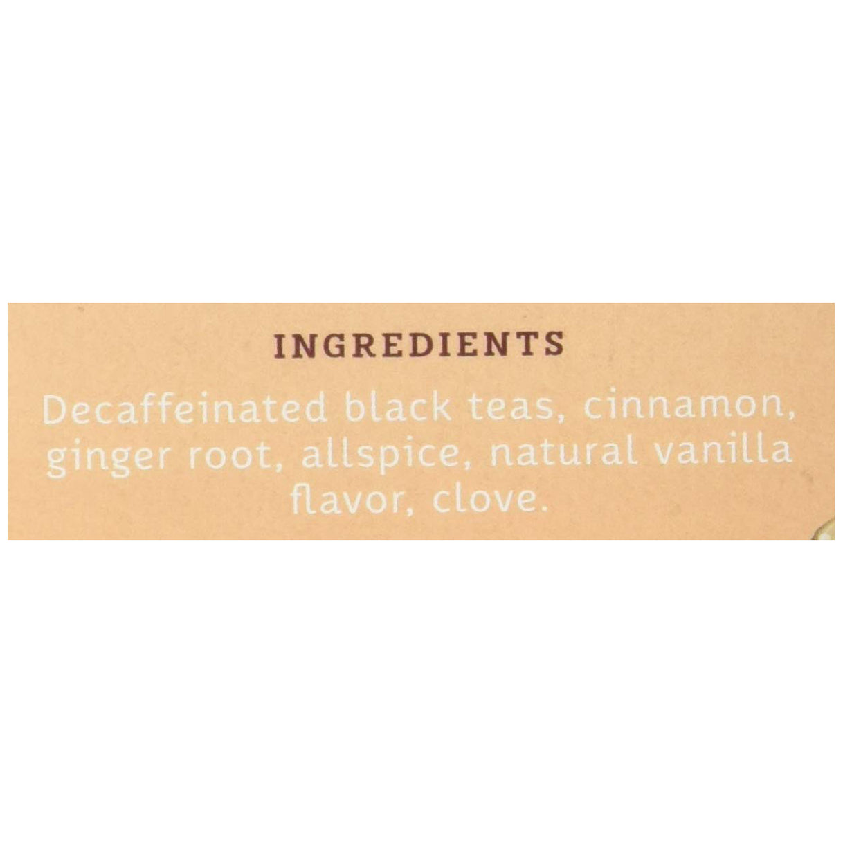 Stash Decaf Vanilla Chai Black Tea 36g/18 bags (Decaffeinated, Sugar F ...