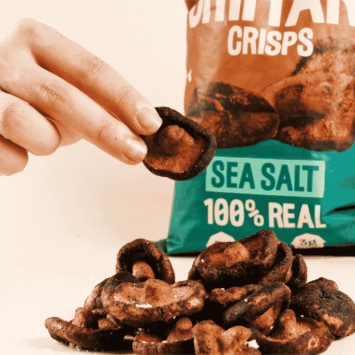 Founding Farmers Shiitake Mushroom Crisps Sea Salt 100g