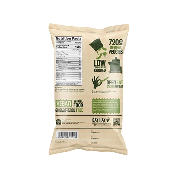 Founding Farmers Mixed Veggie Crisps in Unsalted 120g (100% Real Vegetables, Gluten Free, Vegan)