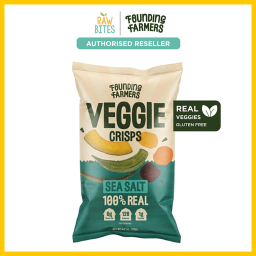 Founding Farmers Mixed Veggie Crisps in Sea Salt 120g