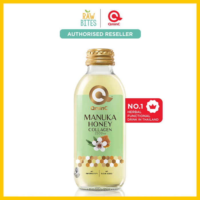 Qminc Manuka Honey with Collagen Drink 150ml (No. 1 Herbal Functional Beverage in Thailand)
