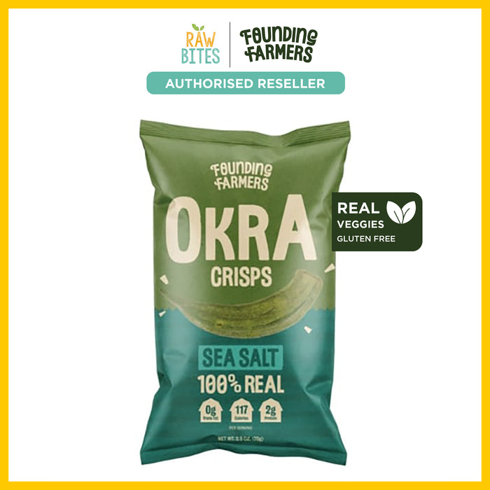 Founding Farmers Okra Crisps 70g