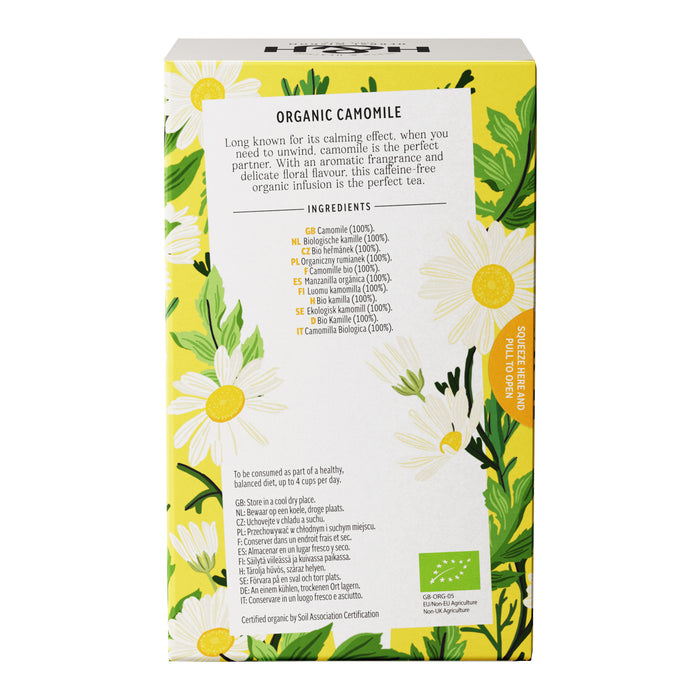 Heath & Heather Organic Chamomile Tea 20g/20bags (Caffeine Free, Gluten Free, Vegan)