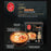 Palava Laksa Wholegrain Lamian packaging with noodle bowl and product details on a black background