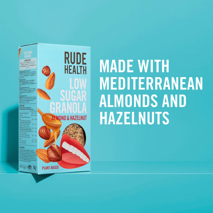 Rude Health Low Sugar Granola (Almond & Hazelnut) 400g