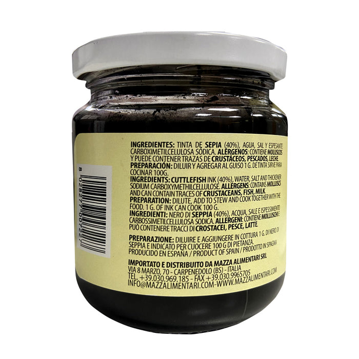 Mazza Cuttlefish Ink 180g (Authentic Italian Product)