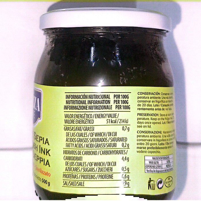 Mazza Cuttlefish Ink 180g (Authentic Italian Product)