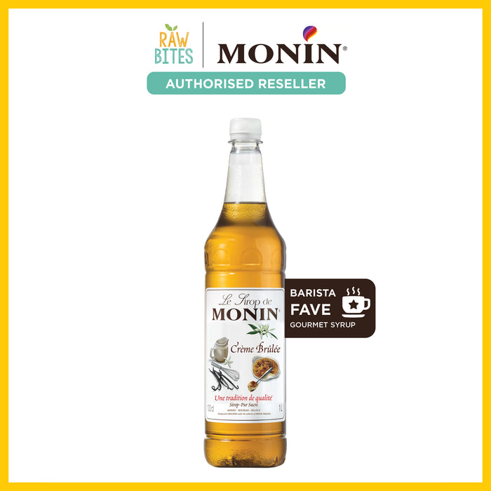 Monin Syrup Crème Brulee 1L PET